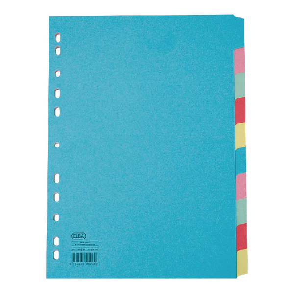 Elba Extra-Wide 10-Part Divider Multi-Coloured