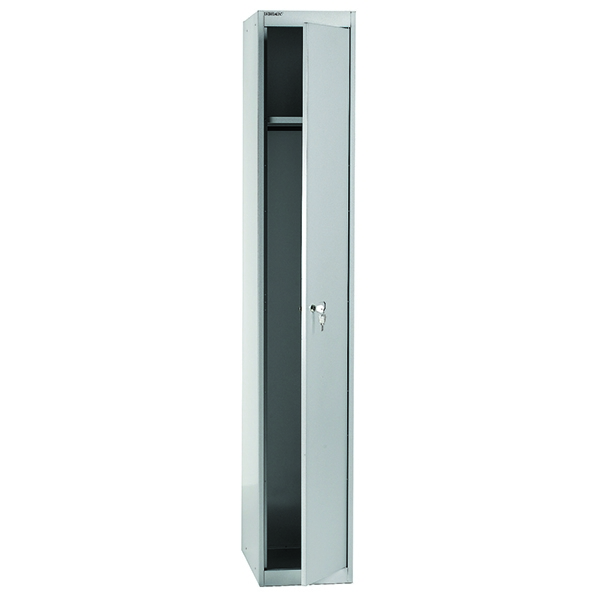 Bisley 1 Door Locker 457mm Goose Grey