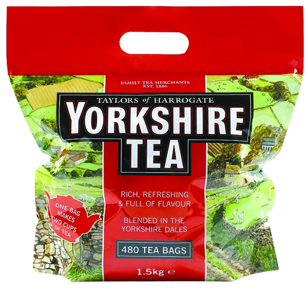 Yorkshire Tea Bags for Soft Water [Pack of 480] A03059