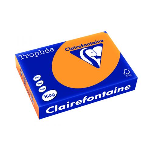 Trophee Card A4 160g Orange [Pack of 250]