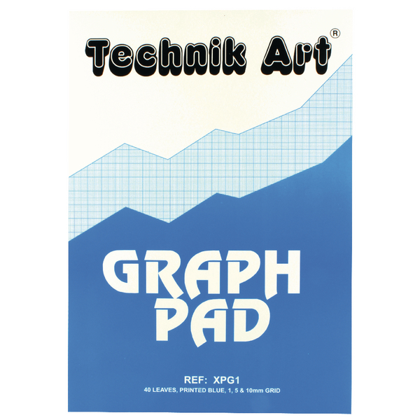 Technik Art Graph Pad 1-10mm A4