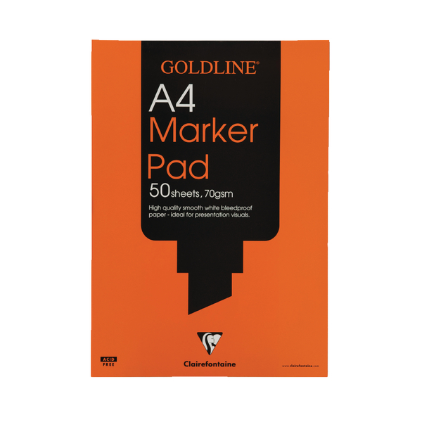 Goldline Marker Pad A4