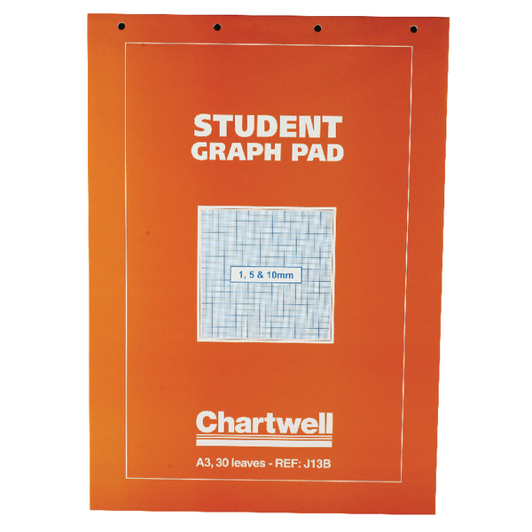 Chartwell Graph Pad A3 in 1mm, 5mm and 10mm