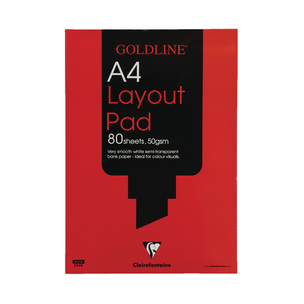 Goldline Layout Pad A4