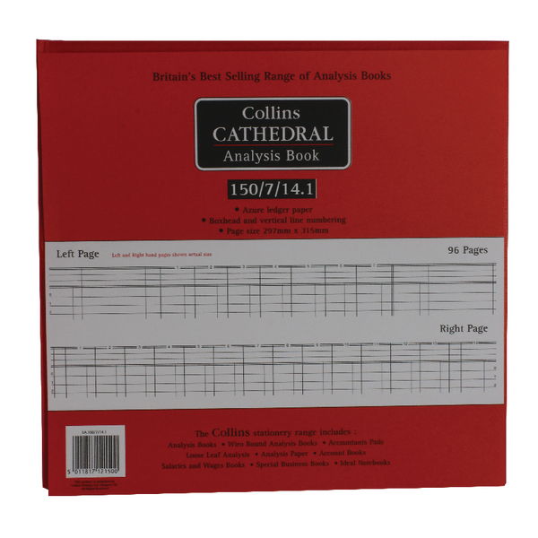 Cathedral Analysis Book 150/7/14.1