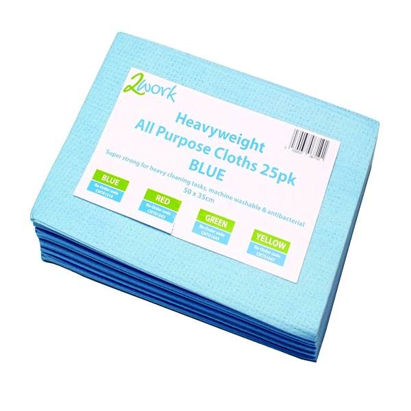 Heavyweight Cloth Blue [Pack of 25]