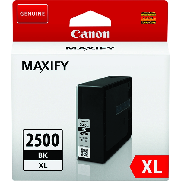 Canon PGI2500XLBK Black High Capacity Ink Cartridge