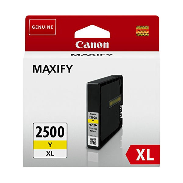 Canon PGI2500XLY High Capacity Yellow Ink Cartridge
