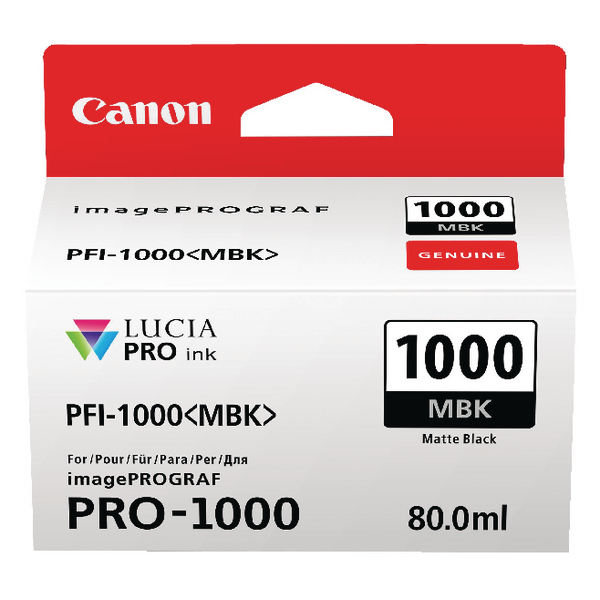 Canon Matte Black Ink Tank Pro 1000 0545C001