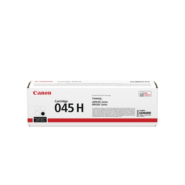 Canon 045 Laser Printer Toner Black High Yield 1246C002