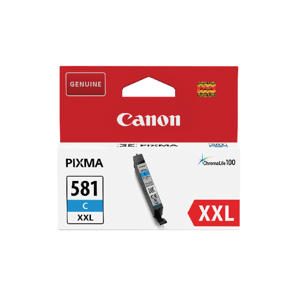 Canon CLI-581XXL Cyan Ink Cartridge 1995C001