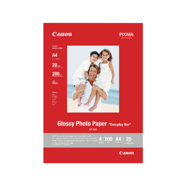 Canon A4 Glossy Photo Paper [Pack of 20]