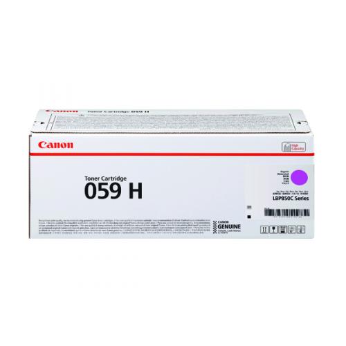 Canon 059H Magenta High Yield Laser Toner Cartridge 3625C001