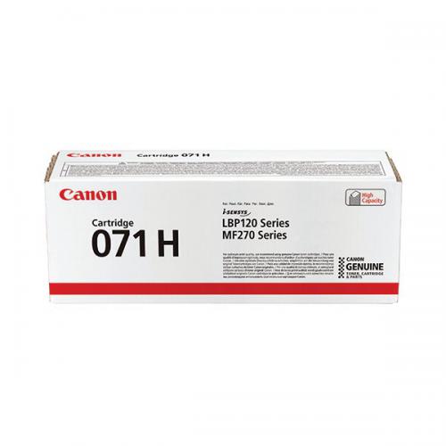 Canon 071H Laser Toner Cartridge High Yield Black 5646C002