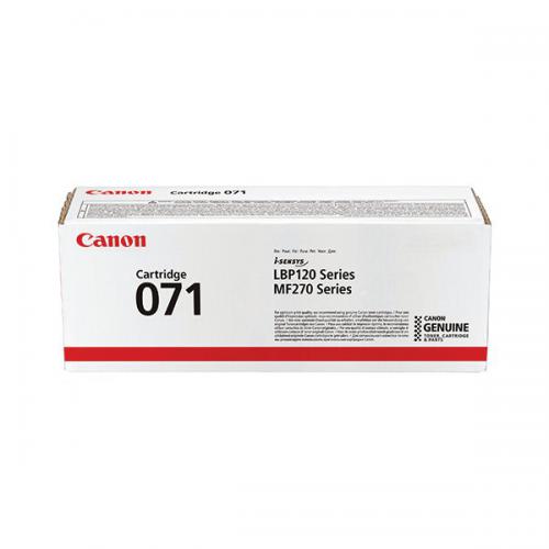 Canon 071 Laser Toner Cartridge Black 071 5645C002