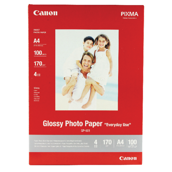 Canon GP501 A4 Glossy Photo Paper [Pack of 100]