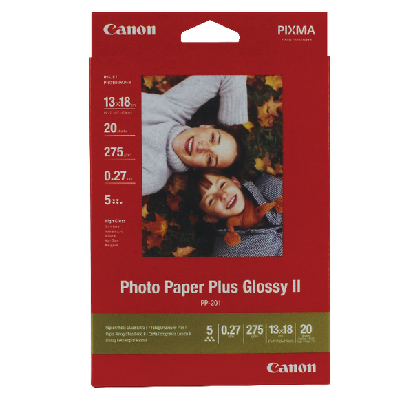 Canon PP201 5x7 Paper [Pack of 20]