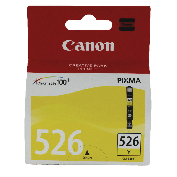 Canon CLI526Y Yellow Ink Cartridge