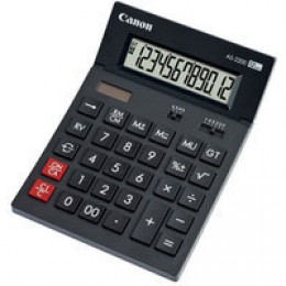 Canon Desktop Calculatr Dark Gry AS-2200