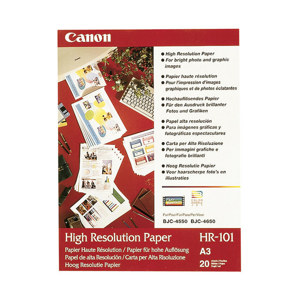 Canon HR101 High Resolution Paper [Pack of 50]