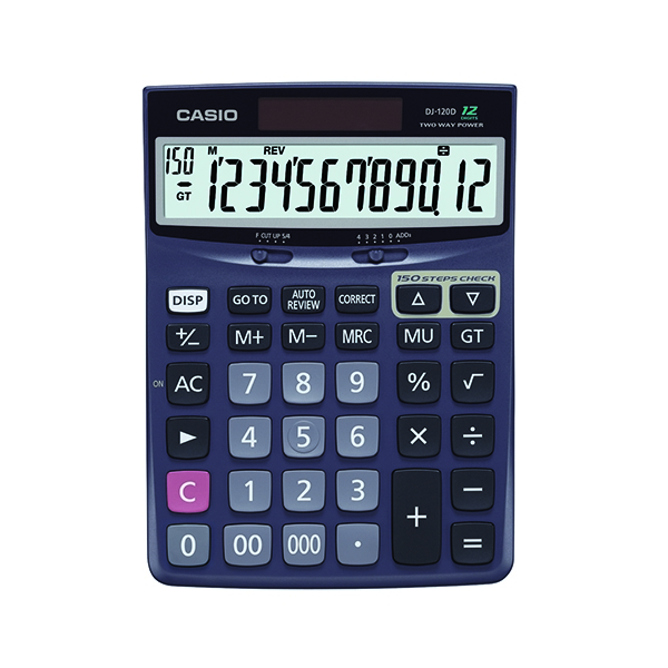 Casio Desktop Calculator DJ120D