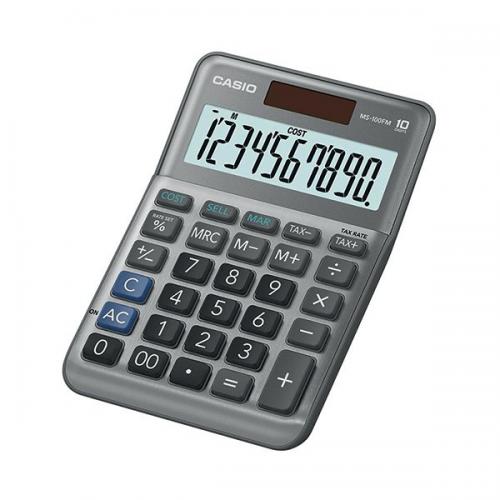 Casio MS-100FM 10 Digit Semi Desk Calculator