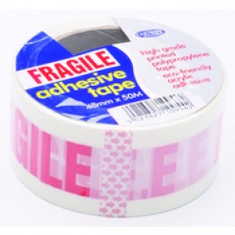 County Fragile Adhesive Tape [Pack of 6]