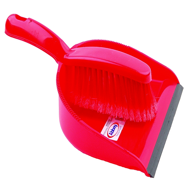 Bentley Dustpan Brush Set Red 102940RD