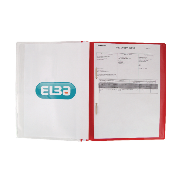 Durable Quotation Folder A4 Red [Pack of 25]