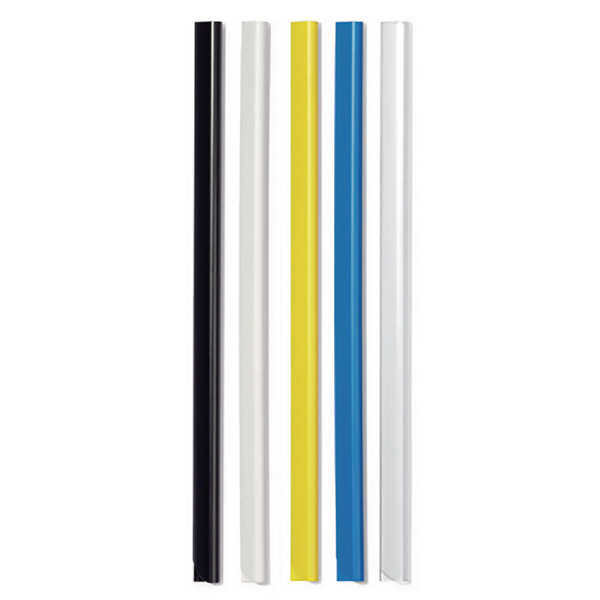 Durable Spinebar 6mm A4 Black [Pack of 50]