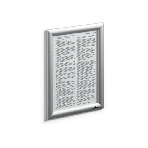 Durable Aluminium Snap Frame Retail Clip Poster Holder Notice Board A4