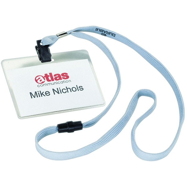 Durable Visitors Badges with Necklace [Pack of 10]