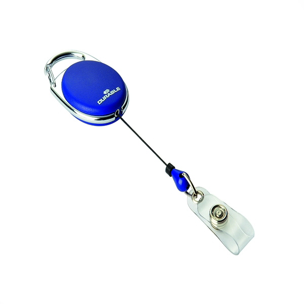 Durable Badge Reel Dark Blue [Pack of 10] alternative image 1