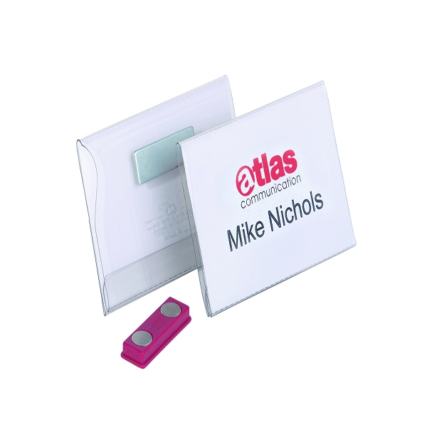 Durable Magnet Badge 54x90mm [Pack of 25]