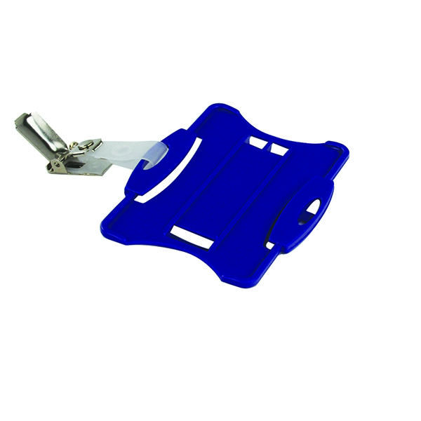 Durable Pass Holder Blue [Pack of 25]