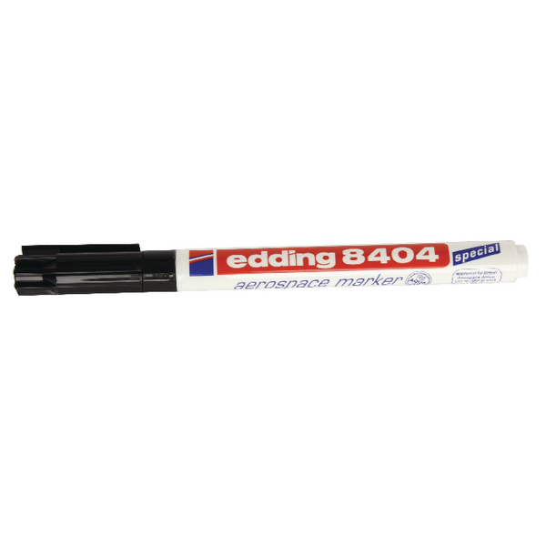 Edding Marker Aerospace Black [Pack of 10]