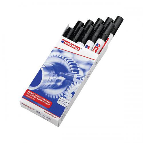 Edding 8750 Industry Paint Marker Bullet Tip Black