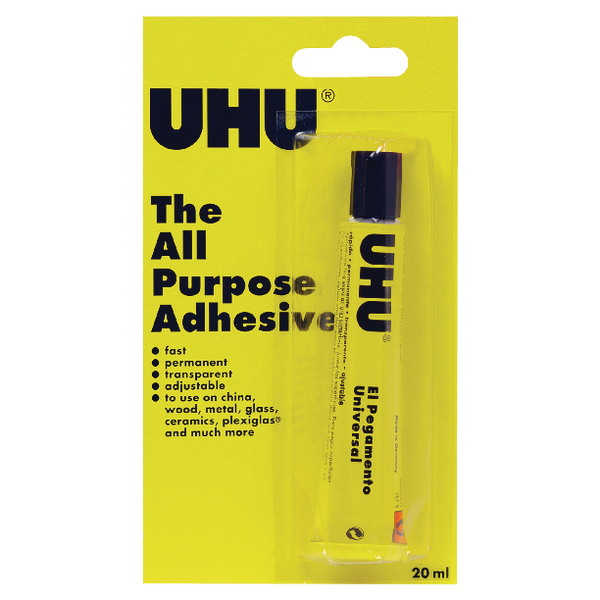 Uhu All Purpose 20ml Blistercard [Pack of 10]