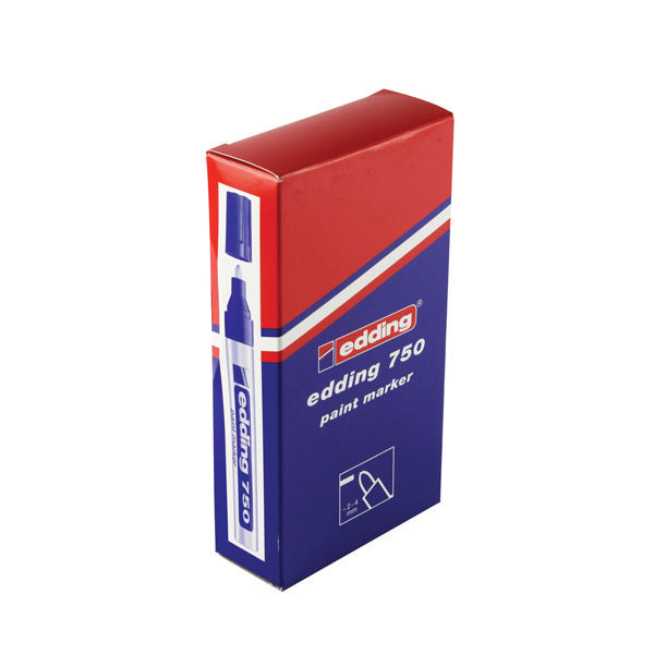 Edding Paintmarker Opaque Red 750 [Pack of 10]