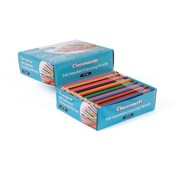 Classmaster Colouring Pencil Assorted [Pack of 144]