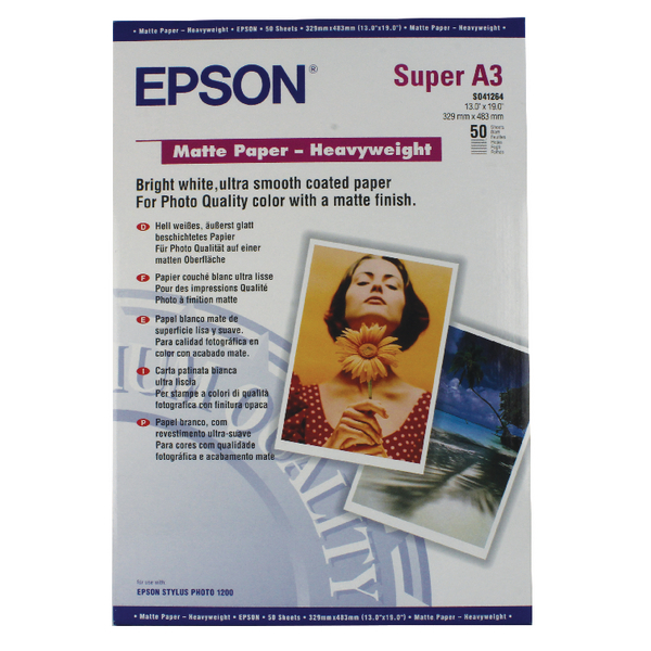 Epson S041264 Matte Heavyweight Paper