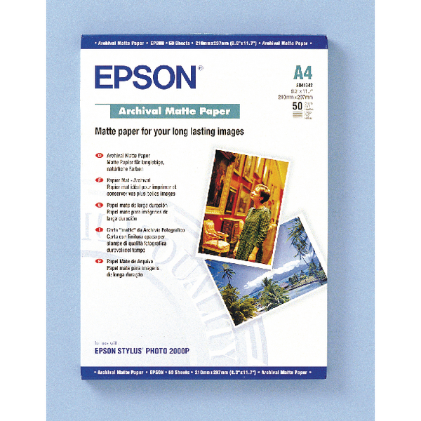 Epson S041342 Archival Matte Paper C13S041342