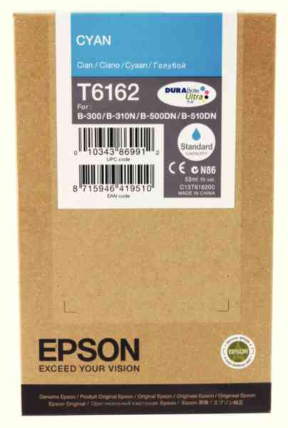Epson T616200 Standard Capacity Cyan Ink Cartridge