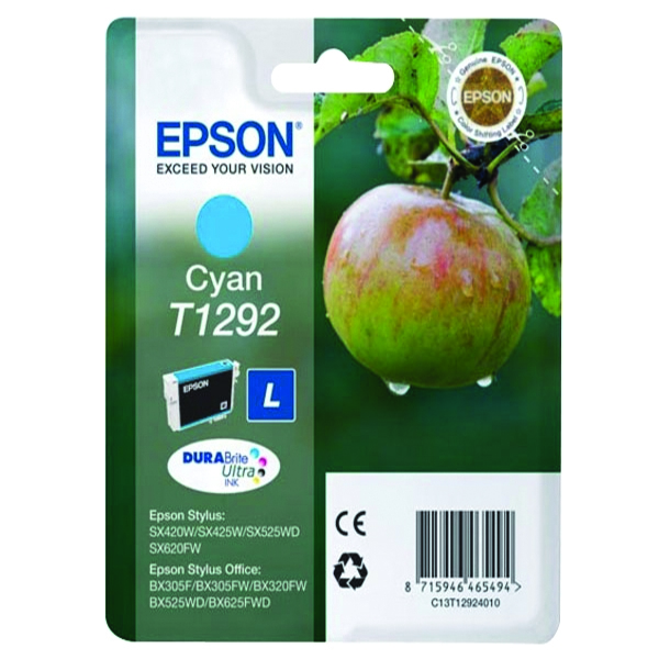 Epson T129240 Large Cyan Ink Cartridge