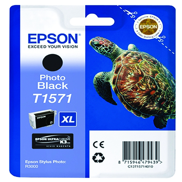 Epson T157140 Black Ink Cartridge