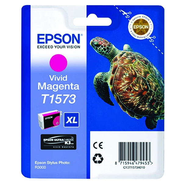 Epson T157340 Vivid Magenta Ink Cartridge