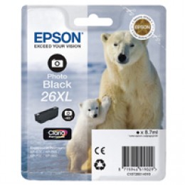 Epson T263140 High Capacity Photo Black Ink Cartridge