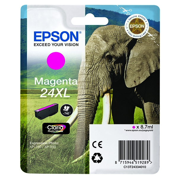 Epson T243340 High Capacity Magenta Ink Cartridge