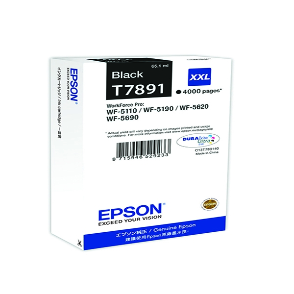 Epson T789140 XXL Black Ink Cartridge