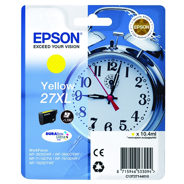 Epson T2714140 Yellow Inkjet Cartridge XL